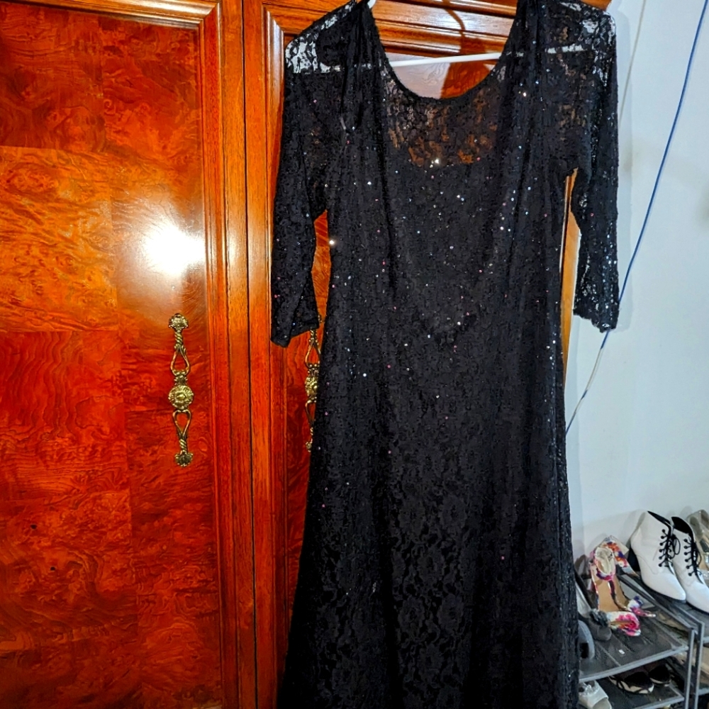 A nice black night book sequel sparkle dress with lace